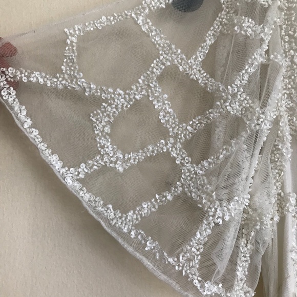 BHLDN Lotus Threads Hand Beaded Wedding Gown - Picture 6 of 8